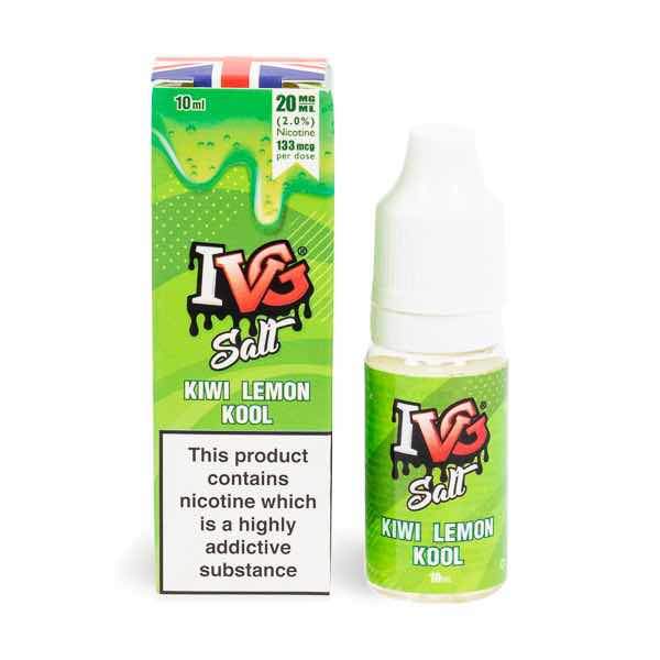 Kiwi Lemon Kool Nic Salt E-Liquid By IVG 10ml