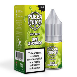 LIME LEMONADE BY PUKKA JUICE 10ml