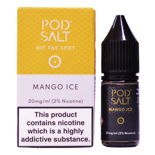 Mango Ice 10ml Nic Salt By Pod Salt