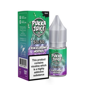 Pukka Juice 50/50 Blackcurrant Menthol 10ml