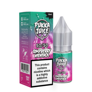 Pukka Juice 50/50 Raspberry Menthol 10ml