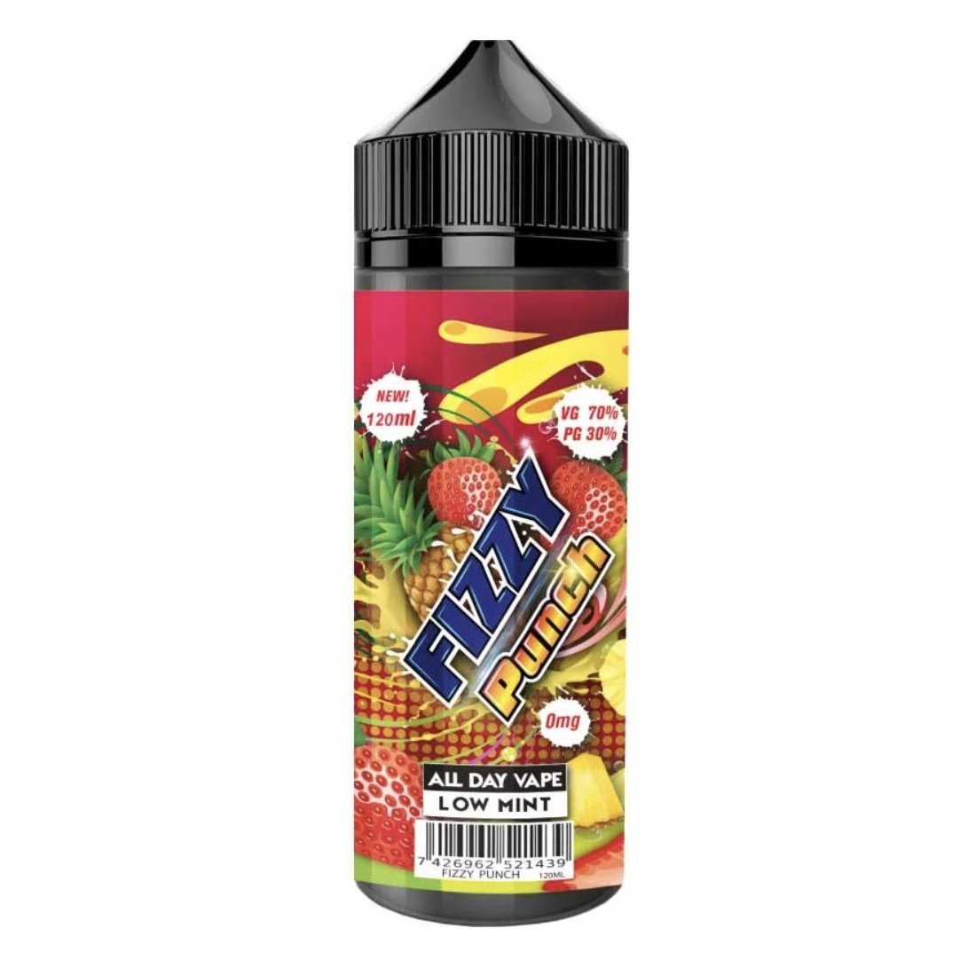 Punch by Fizzy Juice E Liquid 120ml Shortfill