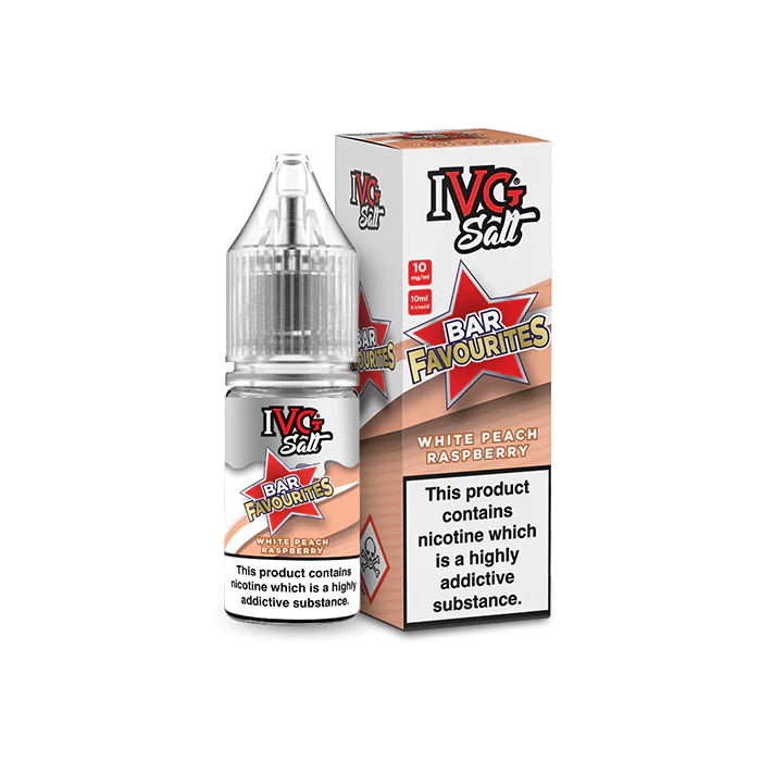 IVG E-Liquid Bar Favourite White Peach Raspberry Nic Salt
