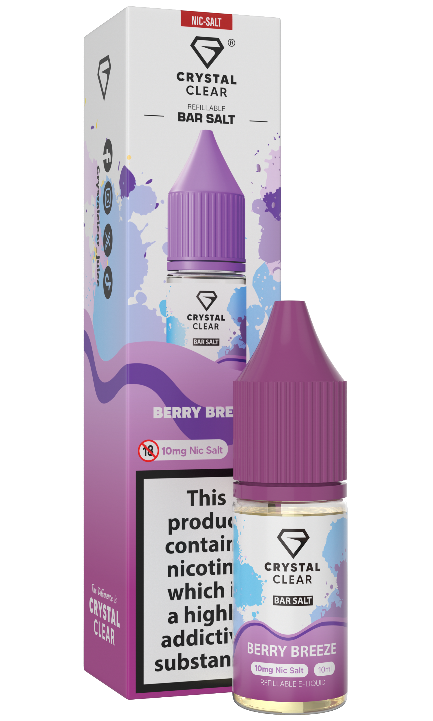 Crystal Clear Nic Salts