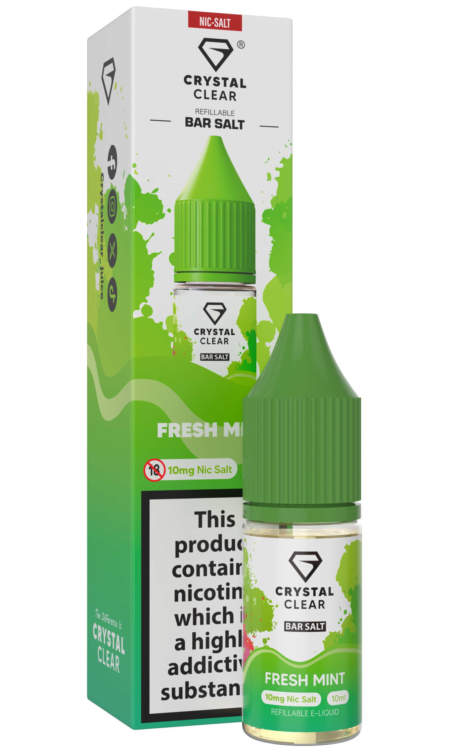 Crystal Clear Nic Salts