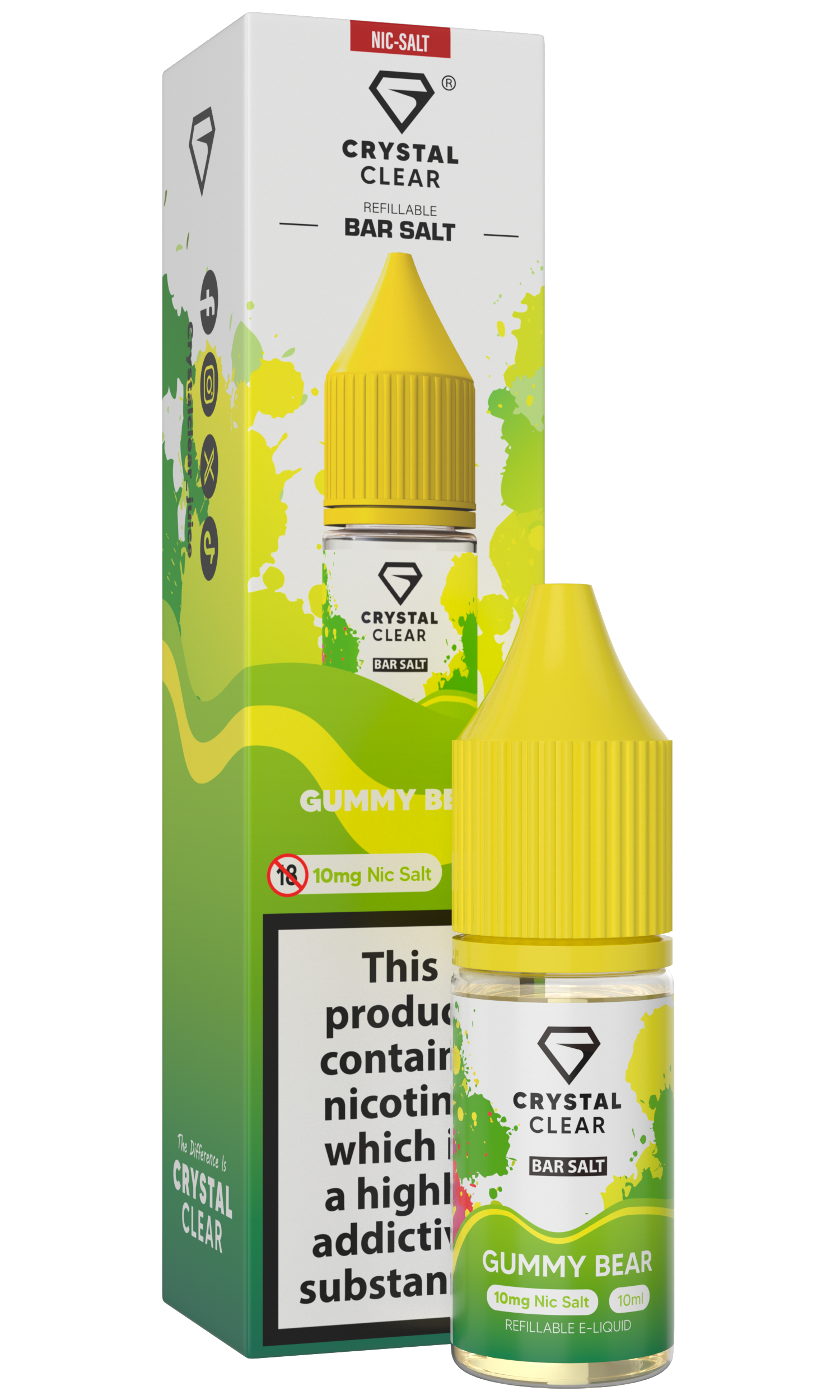 Crystal Clear Nic Salts