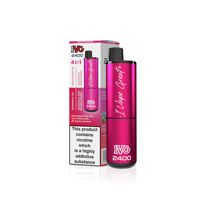 IVG 2400 Multi Flavour Pink Edition