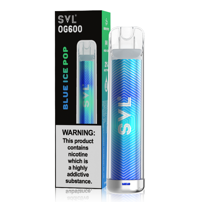 SVL Blue Ice Pop 600 Disposable Bar