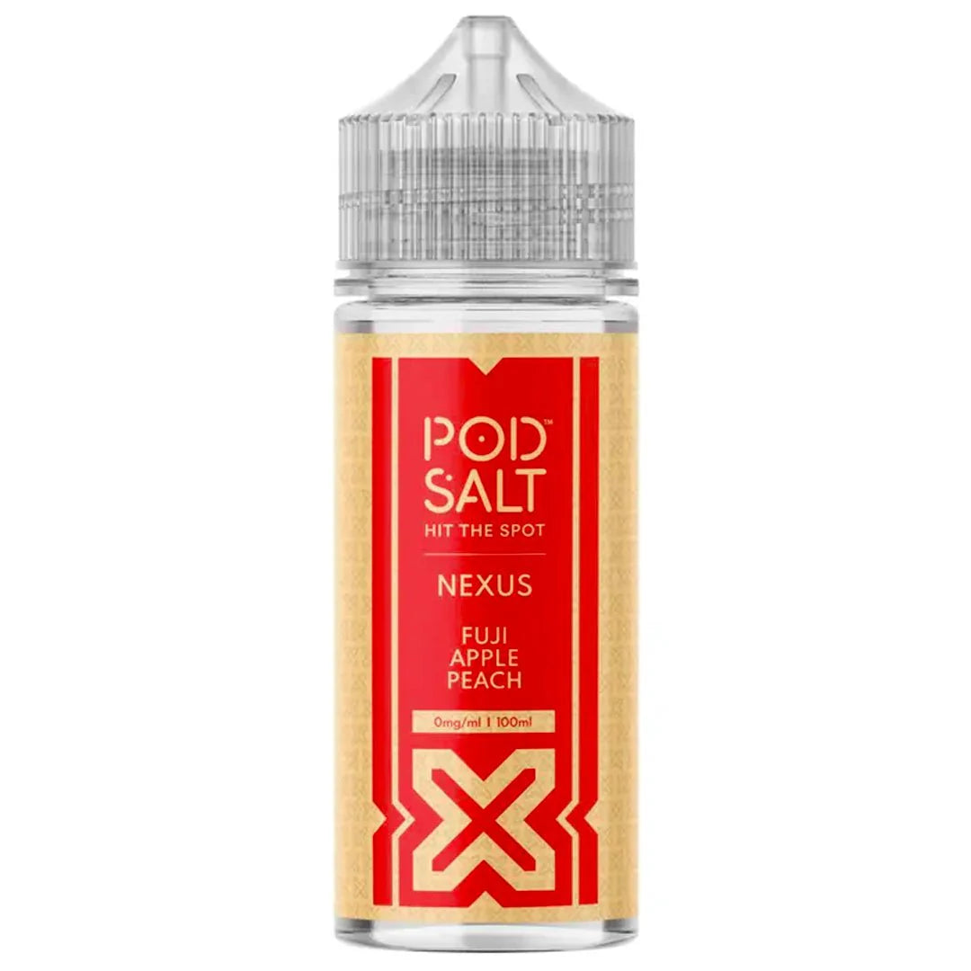 Fuji Apple Peach By Pod Salt 100ml Eliquid