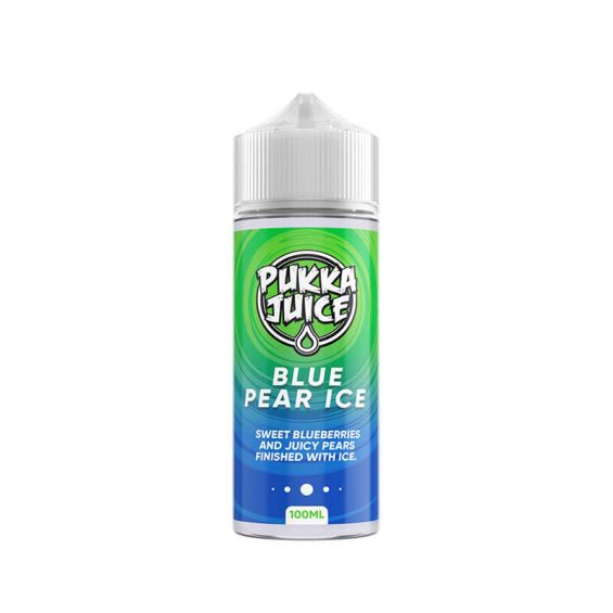 Pukka Juice E-Liquid Blue Pear Ice Shortfill 100ml