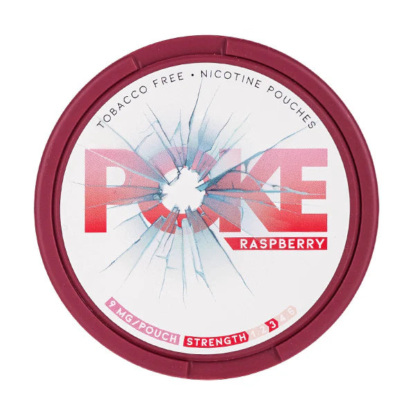 Raspberry Nicotine Pouches By Poke