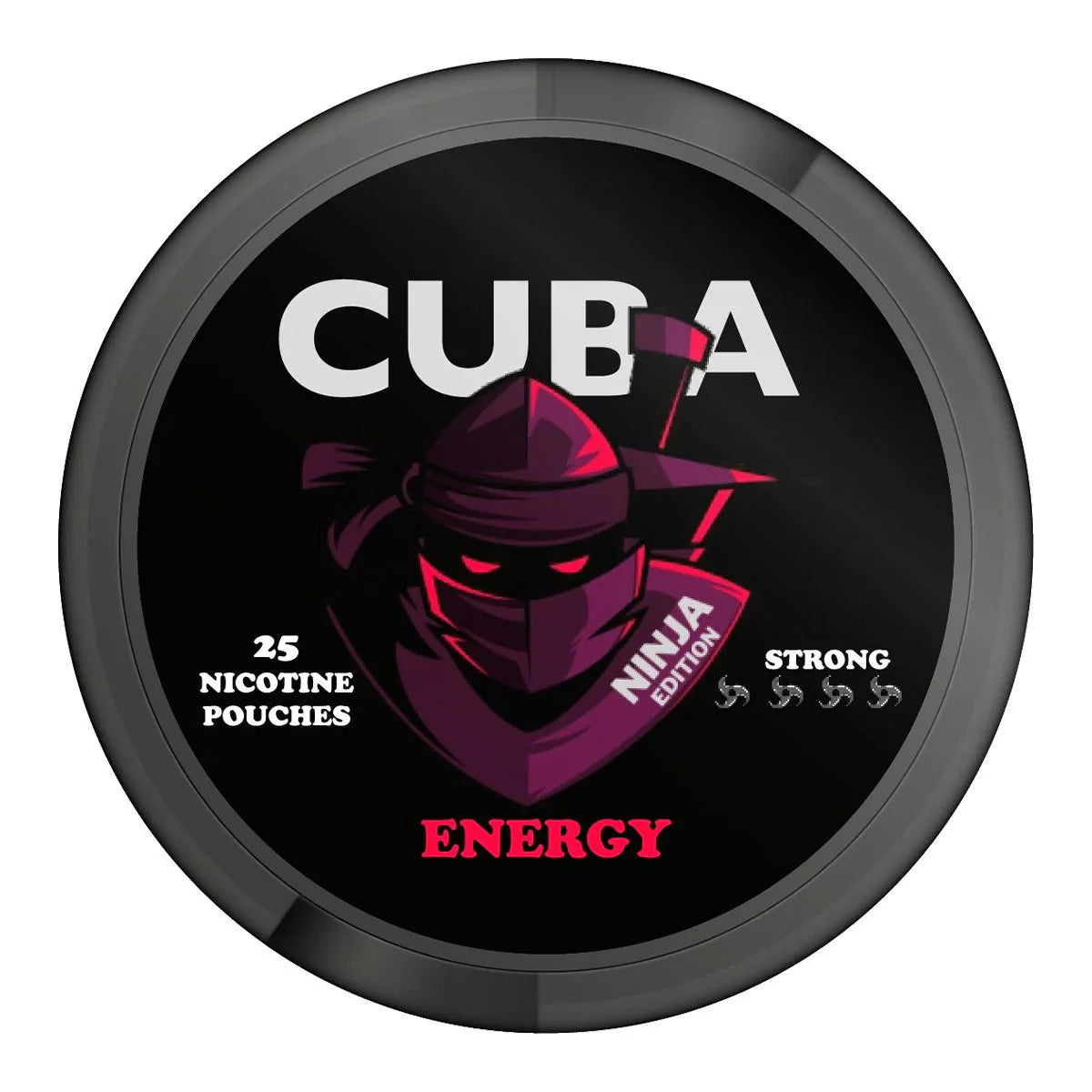 Energy Nicotine Pouches By Cuba Ninja