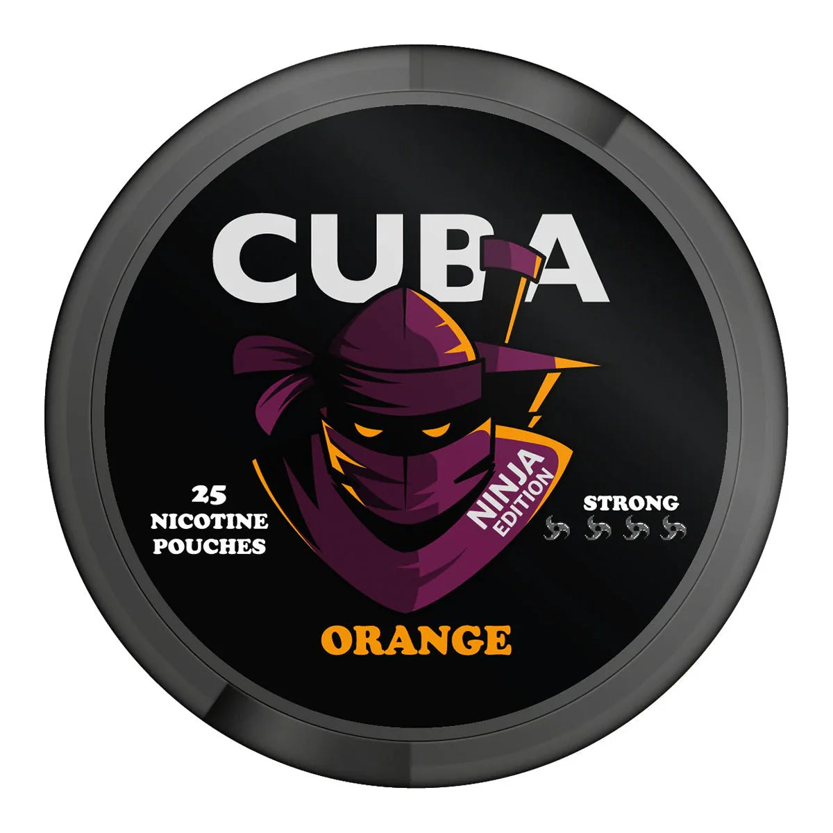 Orange Nicotine Pouches By Cuba Ninja