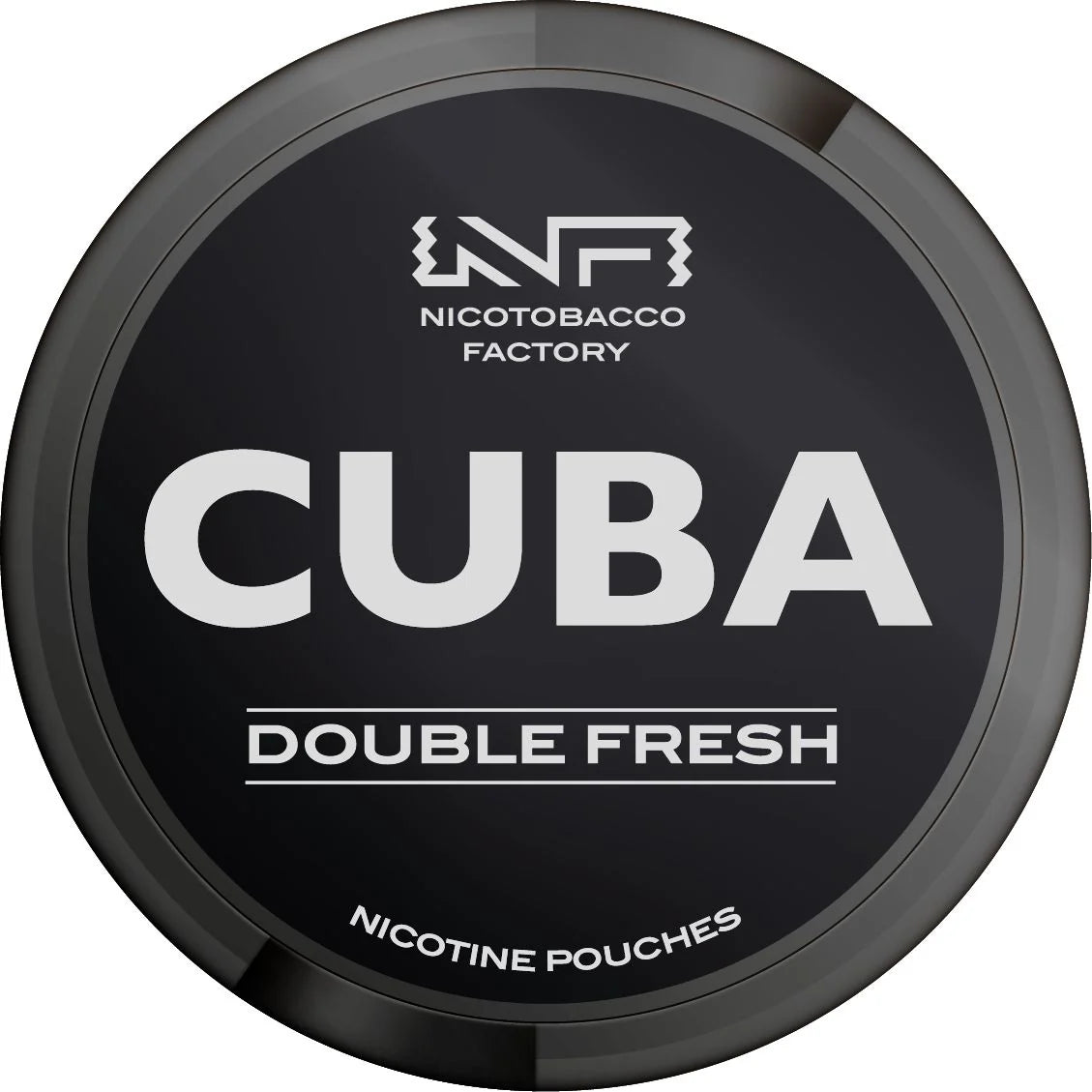 Double Fresh Nicotine Pouches By Cuba Black