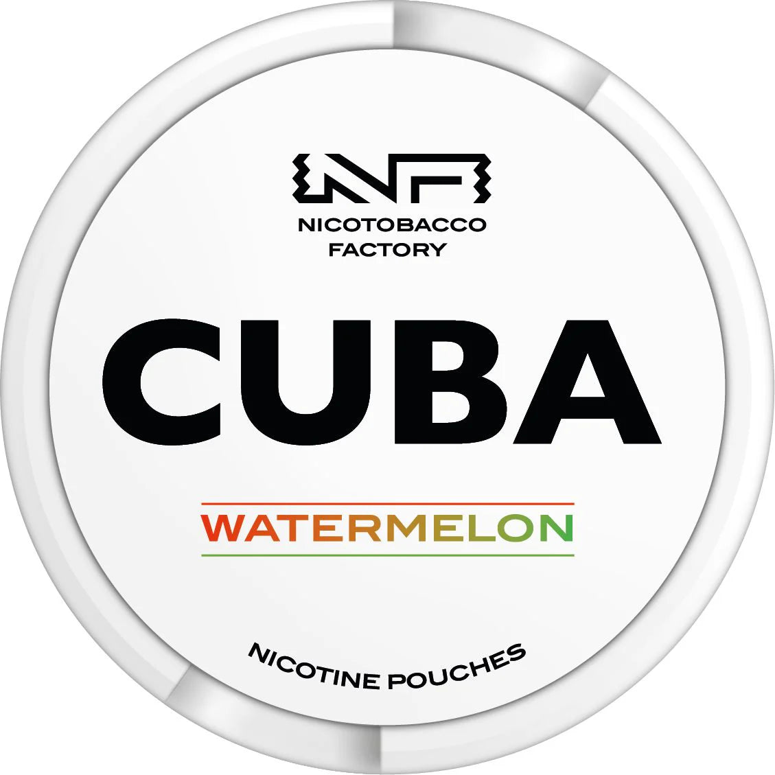 Watermelon Nicotine Pouches By Cuba White