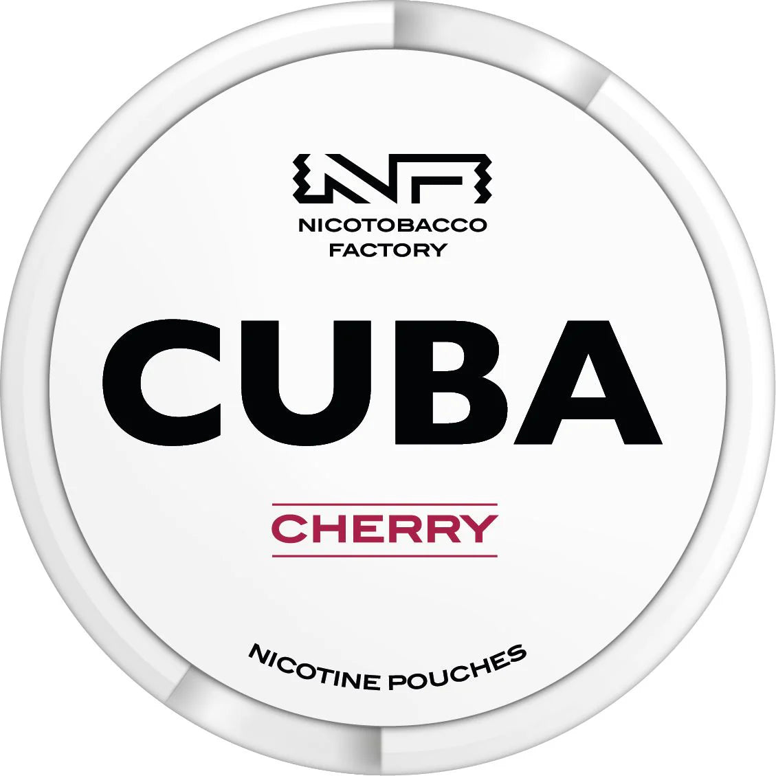 Cherry Nicotine Pouches By Cuba White
