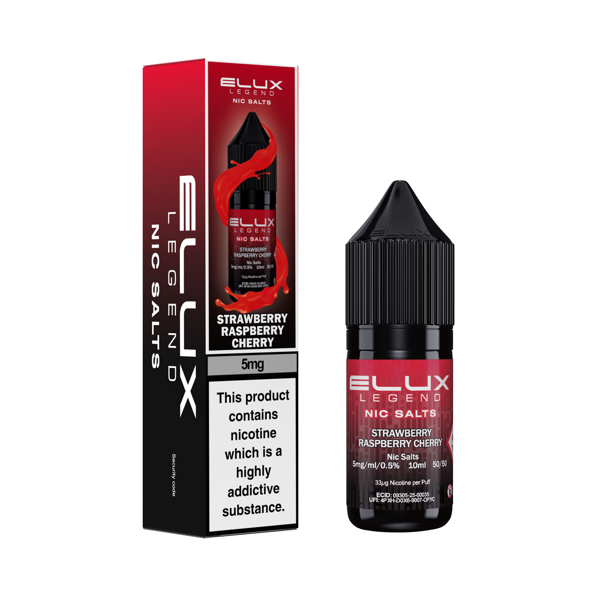 Elux Legend Nic Salts (5MG Only)