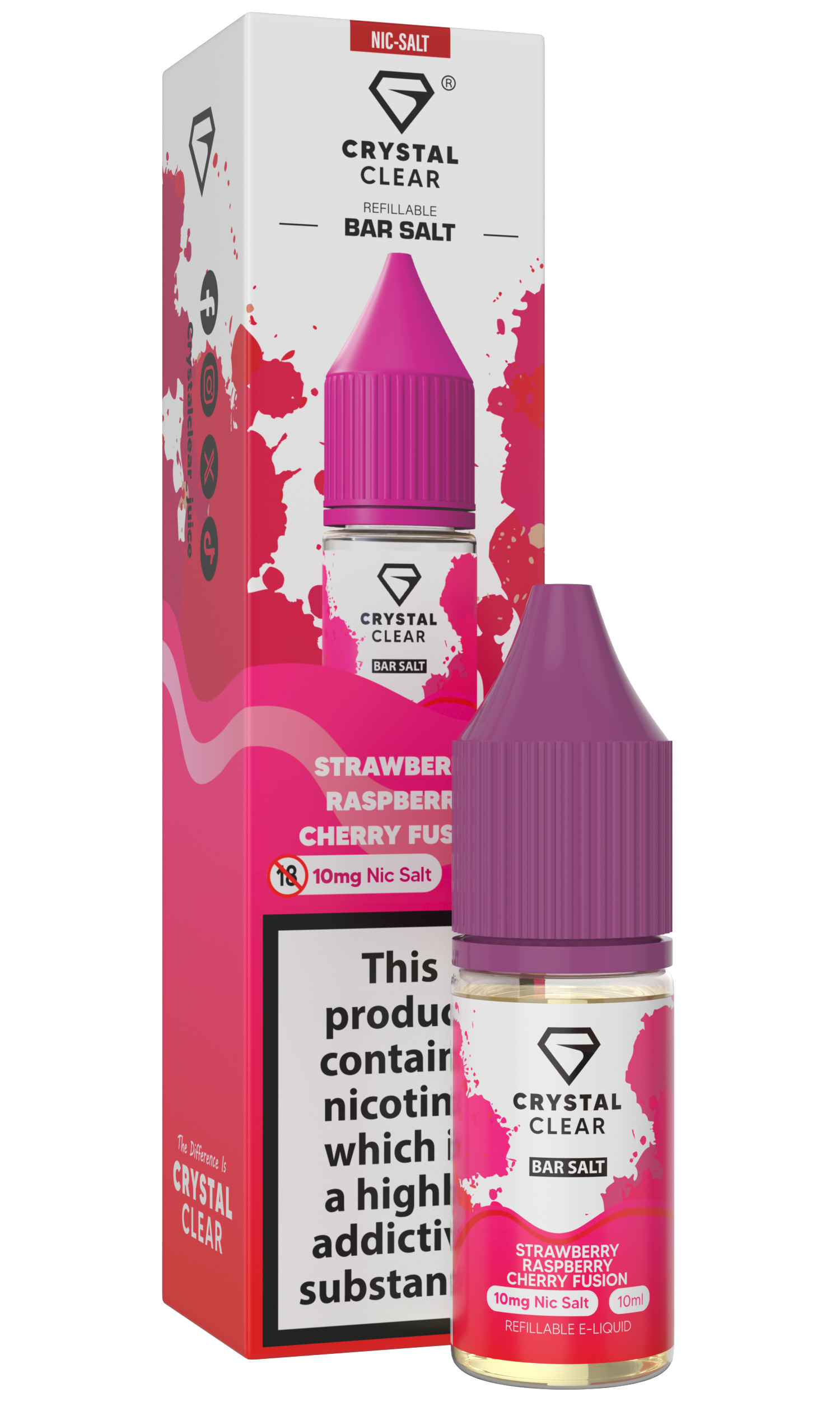 Crystal Clear Nic Salts