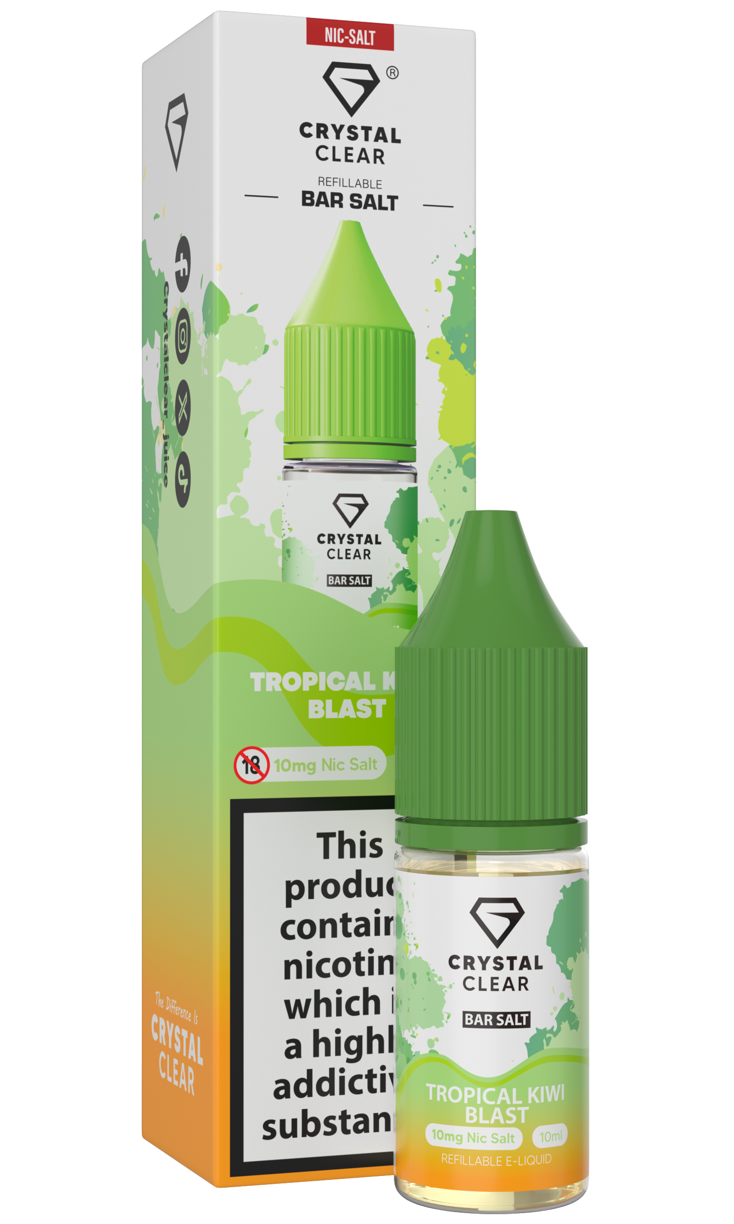 Crystal Clear Nic Salts