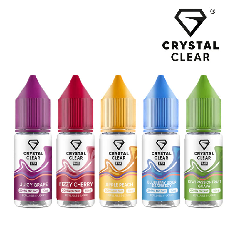 Crystal Clear Nic Salts ( 5MG Only)