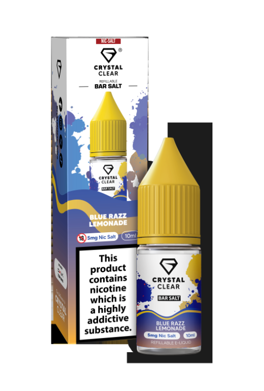 Crystal Clear Nic Salts ( 5MG Only)