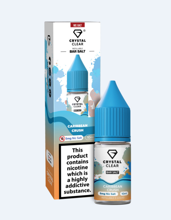 Crystal Clear Nic Salts ( 5MG Only)