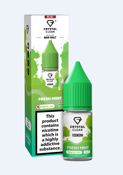 Crystal Clear Nic Salts ( 5MG Only)