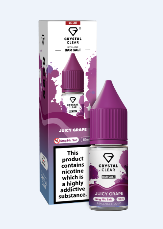 Crystal Clear Nic Salts ( 5MG Only)