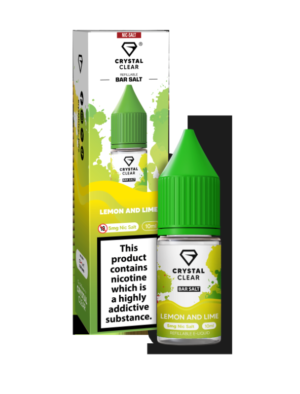 Crystal Clear Nic Salts ( 5MG Only)