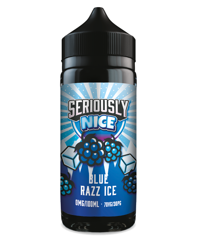 Seriously Nice Blue Razz Ice E-liquid Shortfill