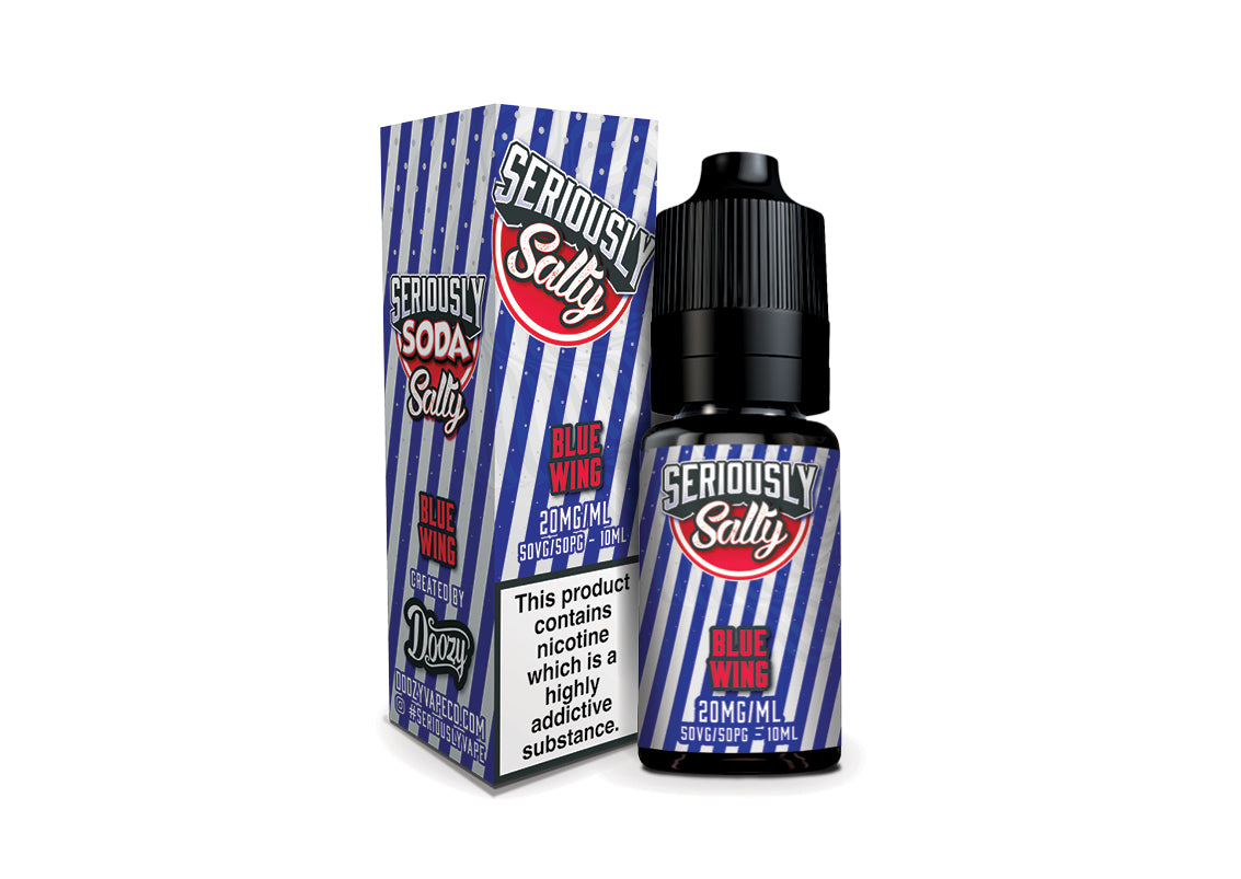 Blue Wing Seriously Salty – Soda 10ml