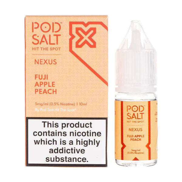 Fuji Apple Peach Nic Salt by Pod Salt Nexus