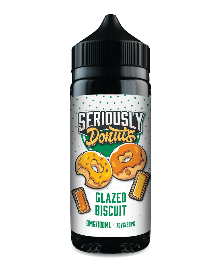 Seriously Donuts Glazed Biscuit E-liquid Shortfill