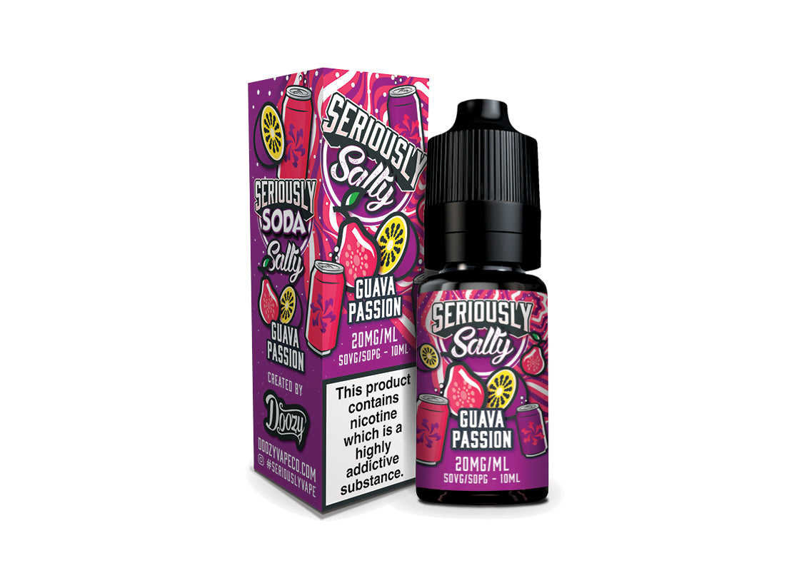 Guava Passion Seriously Salty – Soda 10ml