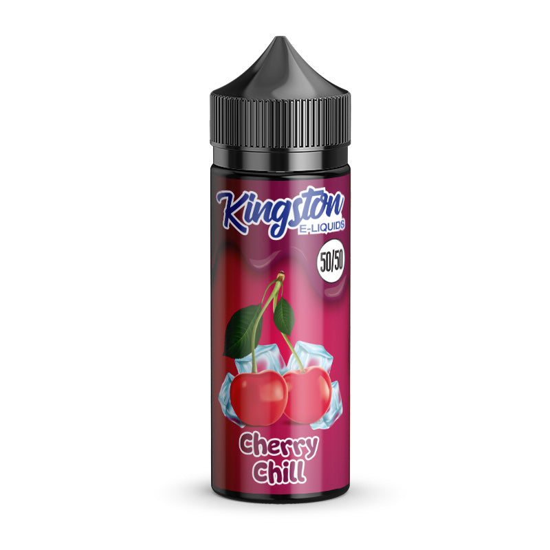 Kingston 50/50 – Cherry Chill E Liquid 120ml Shortfill
