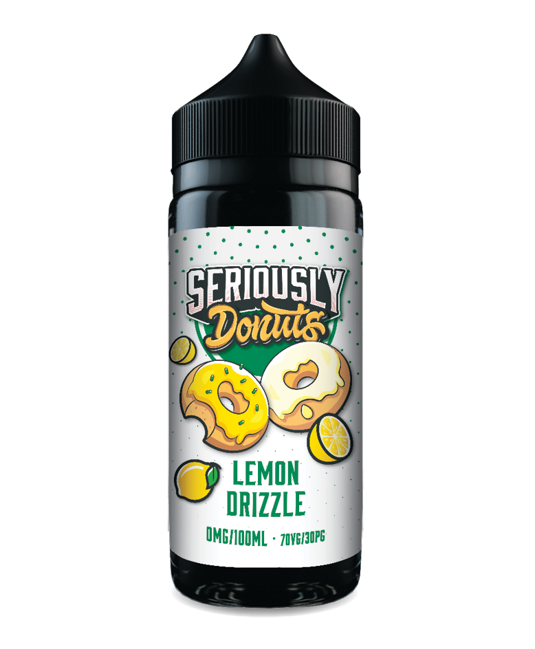 Seriously Donuts Lemon Drizzle E-liquid Shortfill
