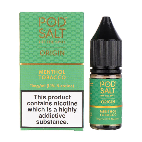 Menthol Tobacco Nic Salt by Pod Salt Origin