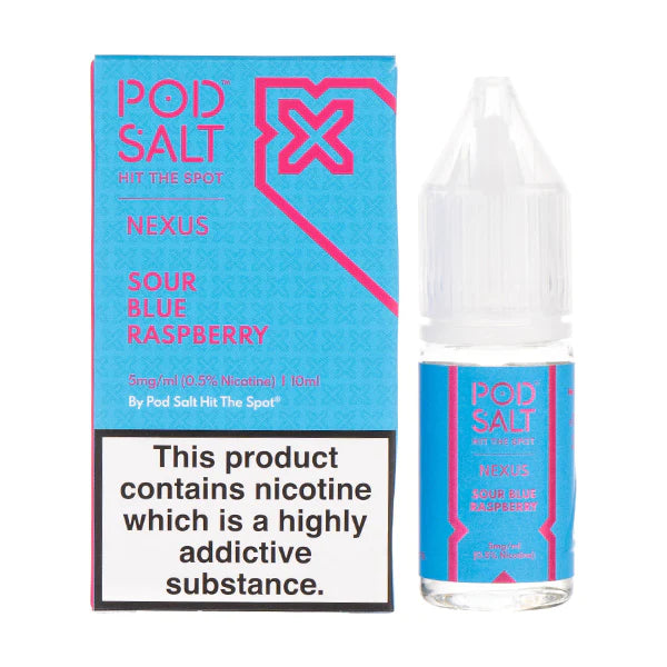 Sour Blue Raspberry Nic Salt by Pod Salt Nexus