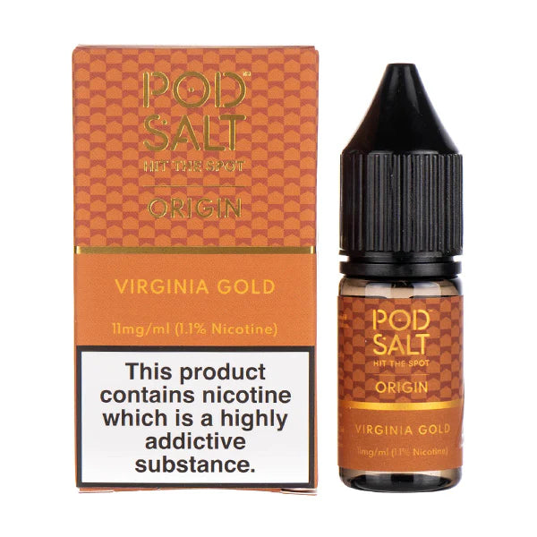 Virginia Gold Nic Salt by Pod Salt Origin