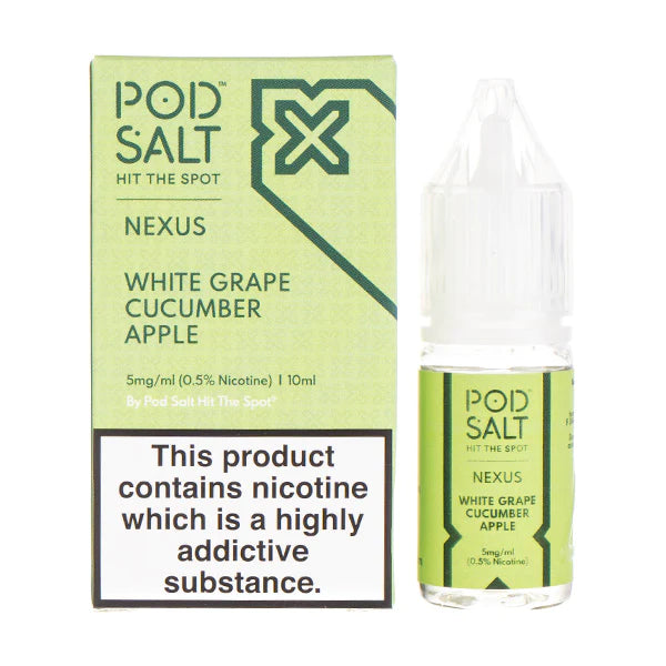 White Grape Cucumber Apple Nic Salt by Pod Salt Nexus
