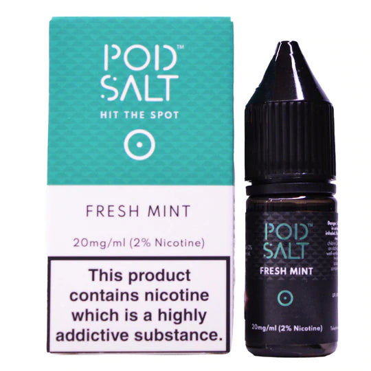 Fresh Mint 10ml Nic Salt By Pod Salt
