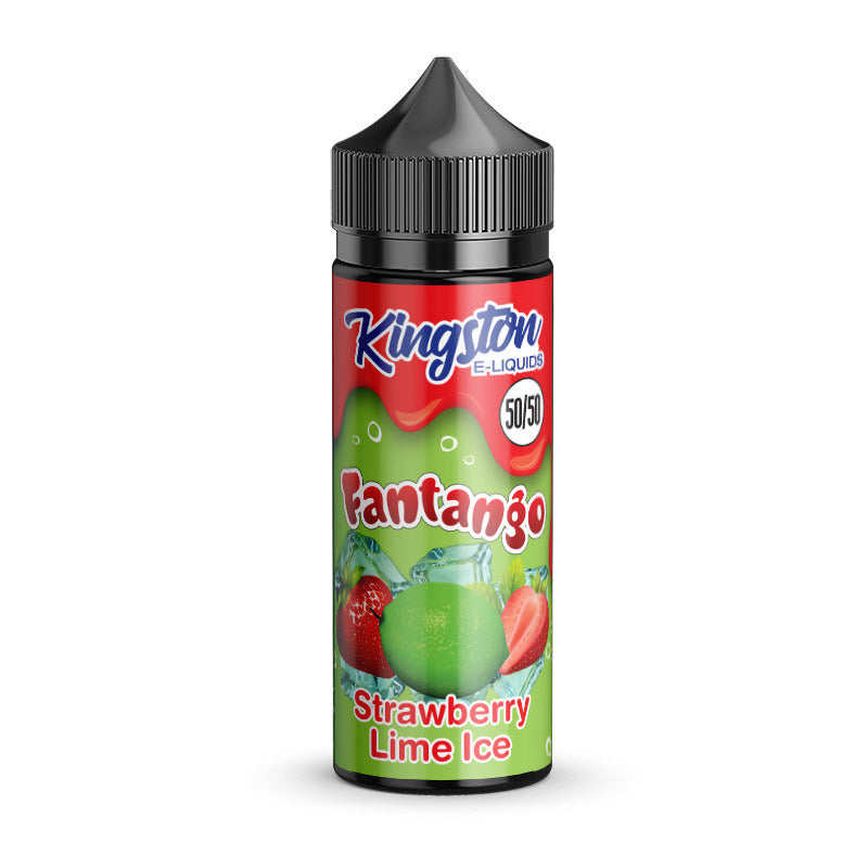 Kingston 50/50 – Strawberry & Lime Ice E Liquid 120ml Shortfill