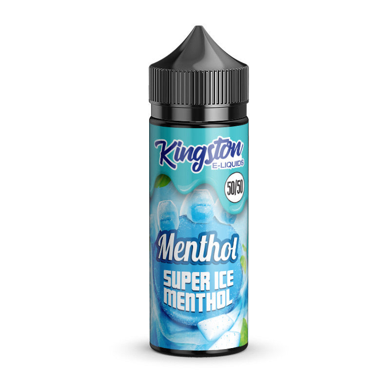 Kingston 50/50 – Super Ice Menthol E Liquid 120ml Shortfill