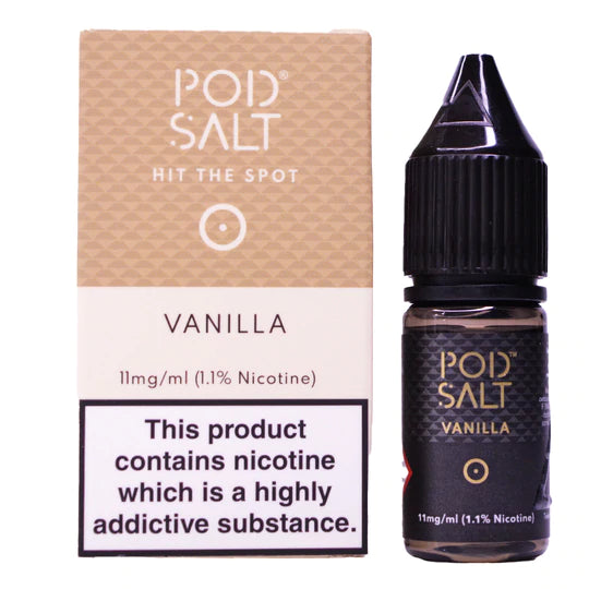 Vanilla 10ml Nic Salt By Pod Salt